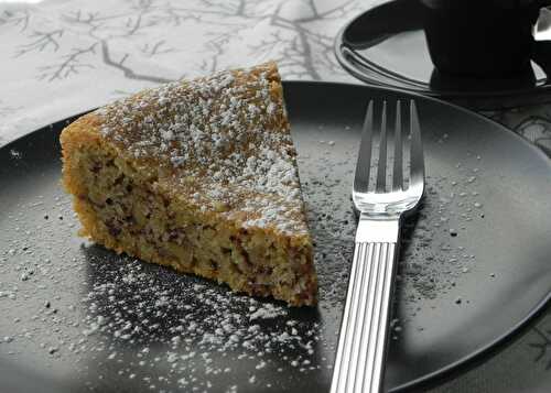 Gâteau aux noix, sans gluten et sans lactose