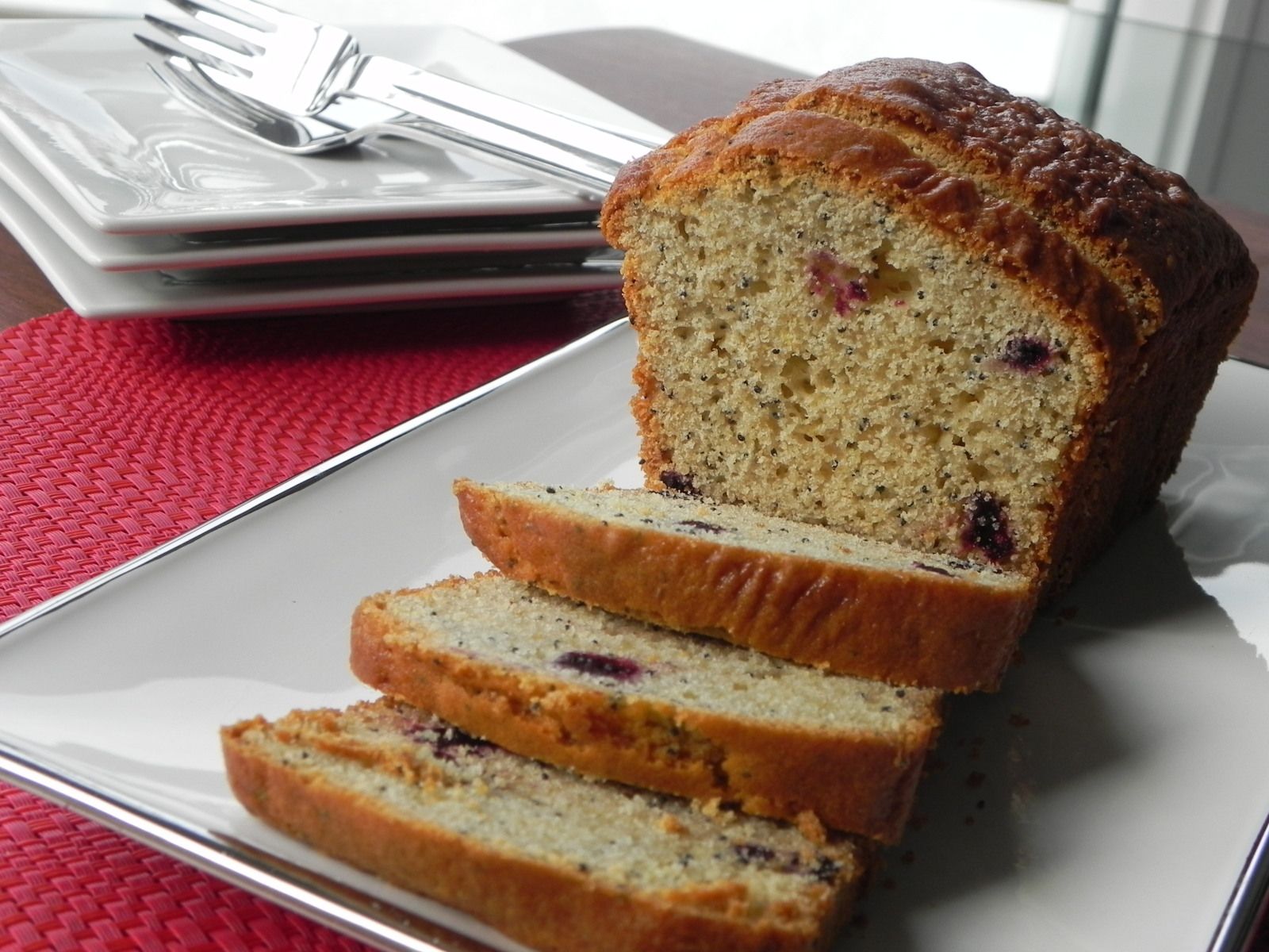 Pain au citron et aux cassis de l'Ïle d'Orléans