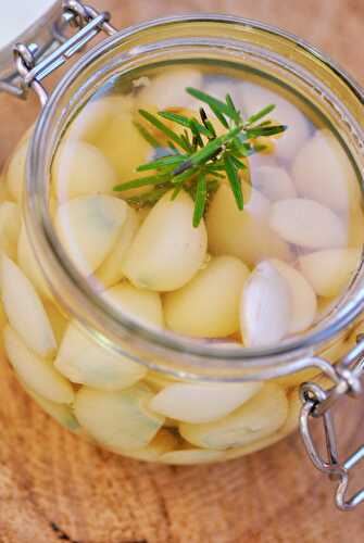 Ail confit pour l'apéro