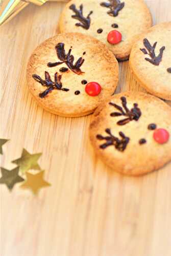 Biscuits Rennes de Noël 