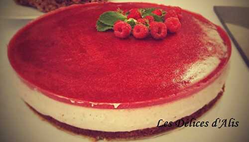 Bavarois fraise-menthe