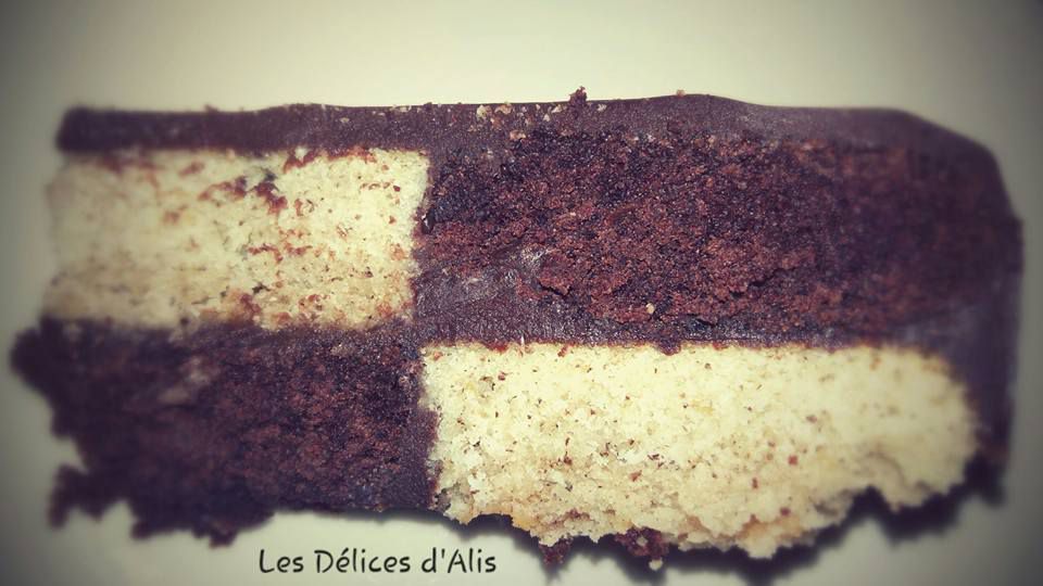 Damier choco-amande sans GLO