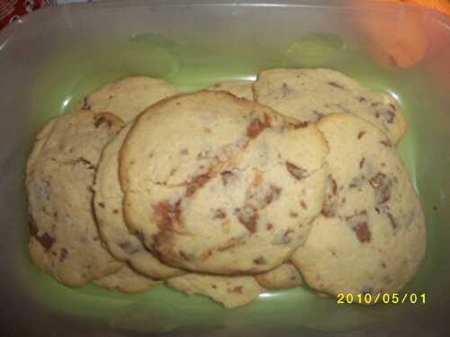 Cookies au toblerone