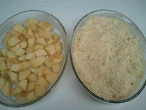 Crumble aux pommes