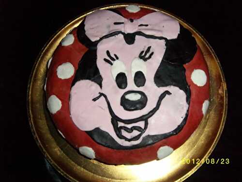 Gateau 3 d "minnie"