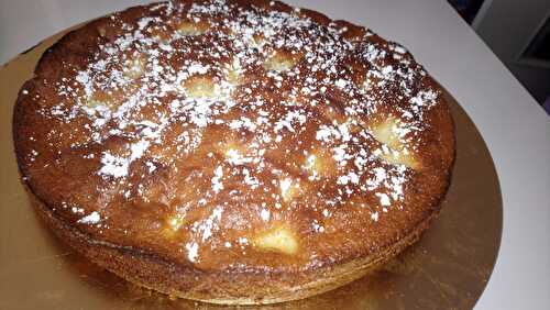 Gateau au yaourt aux pommes