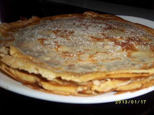 Gateau de crèpes au carambar