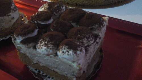 Gateau tiramisu