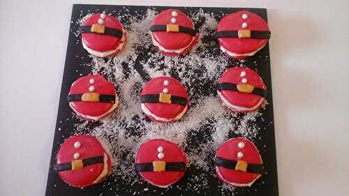 Macarons PERE NOEL !!!