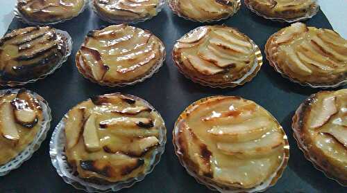 Mes tartelettes aux pommes comme chez le pâtissier !!