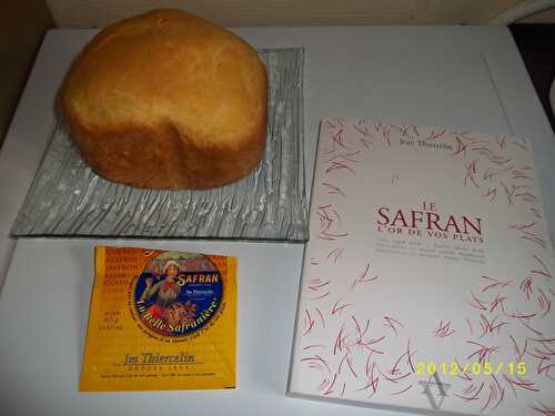 Pain au safran & huile d'olive