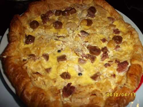 Quiche à la choucroute