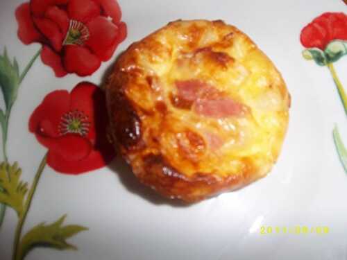 Quiche sans pate au chevre