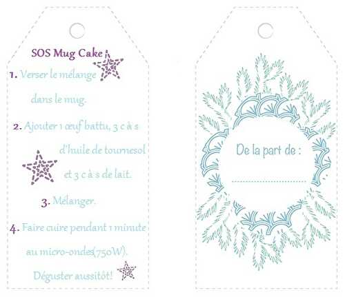 SOS Mug cake - Cadeau gourmand à offrir
