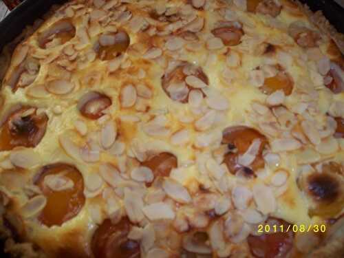 Tarte aux mirabelles & fromage blanc