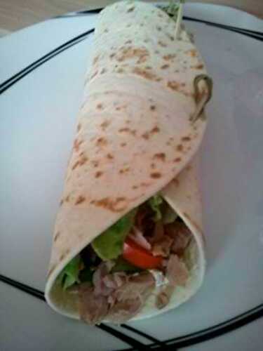 Wrap au thon