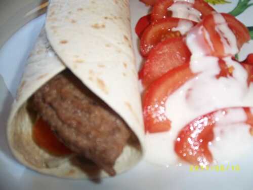 Wraps au boeuf