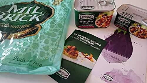 Bricks aux aubergines cuisinées à la provençale 