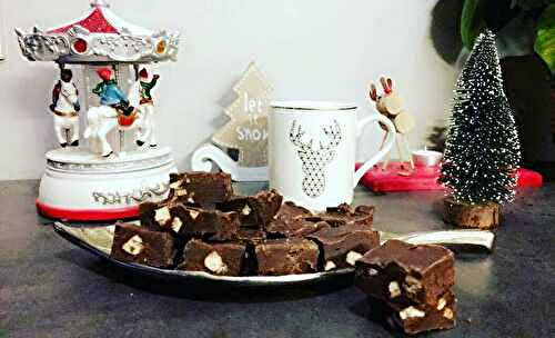 Fudges au chocolat & aux Amandes 