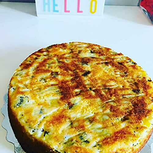 Gâteau aux kiwis super facile