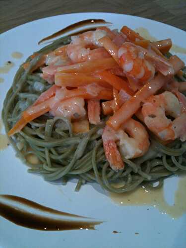 Blanquette de crevettes