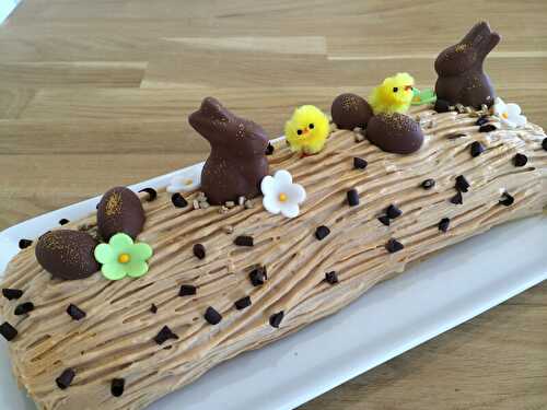 Bûche de Pâques "Poires Spéculoos"