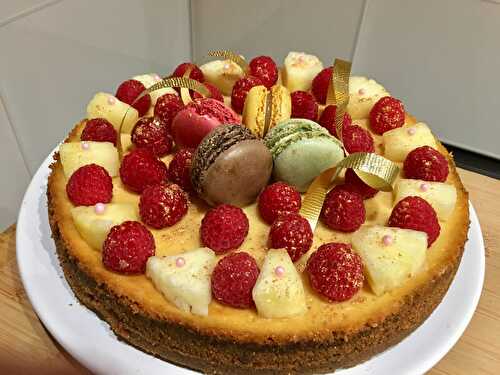 Cheesecake aux fruits et son coulis maison