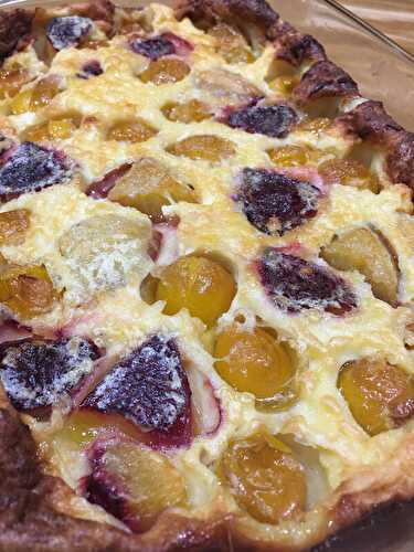 Clafoutis aux Mirabelles