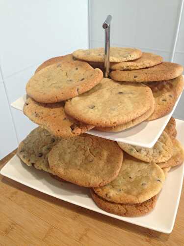 Cookies aux pépites de chocolat