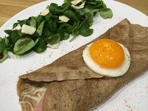 Crêpe au Sarazin Jambon