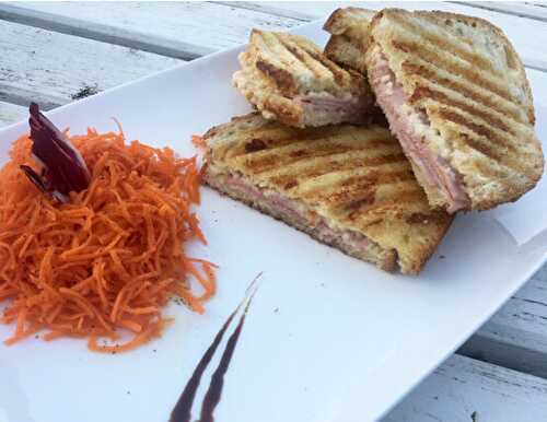 Croque-monsieur croustillant à la poêle de Cyril Lignac