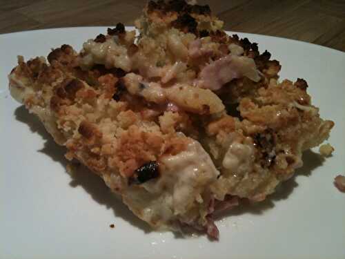 Crumble aux poireaux