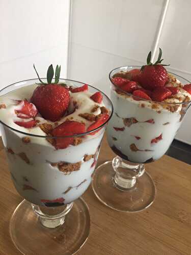 Douceur aux Fraises & Spéculoos