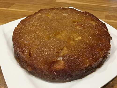 Gâteau moelleux aux Pommes caramélisé (COOKEO)