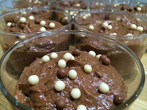 Mousse au chocolat facile