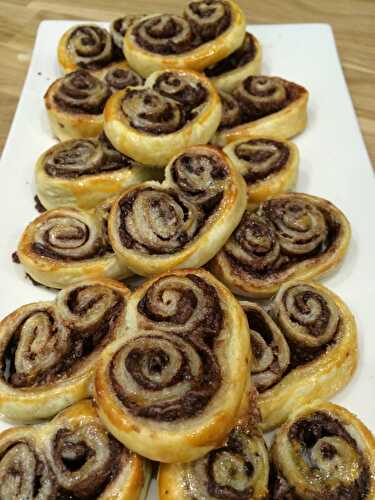 Palmiers au Nutella