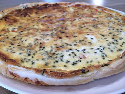 Quiche aux crevettes