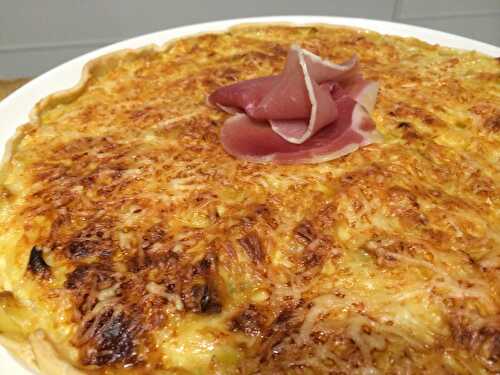 Quiche aux poireaux