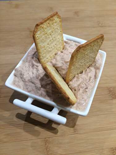 Rillettes de thon ketchup au Philadelphia