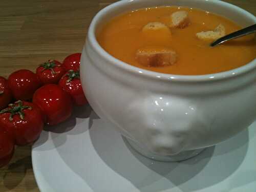 Soupe de Tomates à l'orange - Les délices de Delphine