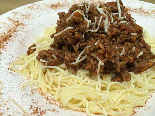 Spaghettis bolognaise