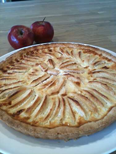 Tarte aux pommes à l'alsacienne