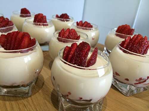 Tiramisu Fraises et Speculoos