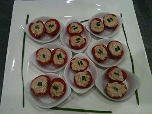 Tomates Surprise aux Rillettes de thon