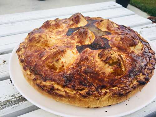 Tourte pascale aux oeufs