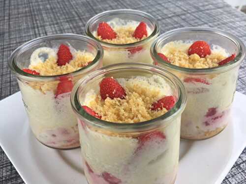 Trifles sablés aux fraises