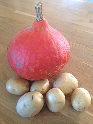 Velouté de Potimarron et Pommes de Terre