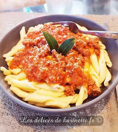 Bolognaise au companion