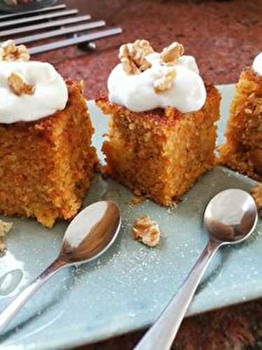 Carotte cake à l’ananas sans gluten ( au companion ou pas )