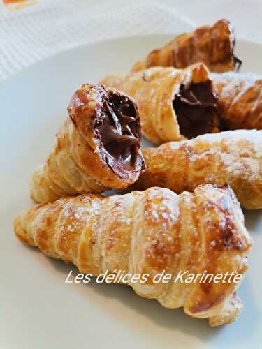 Cones de pate feuilletée à garnir pour Sucré ou SaLÉe